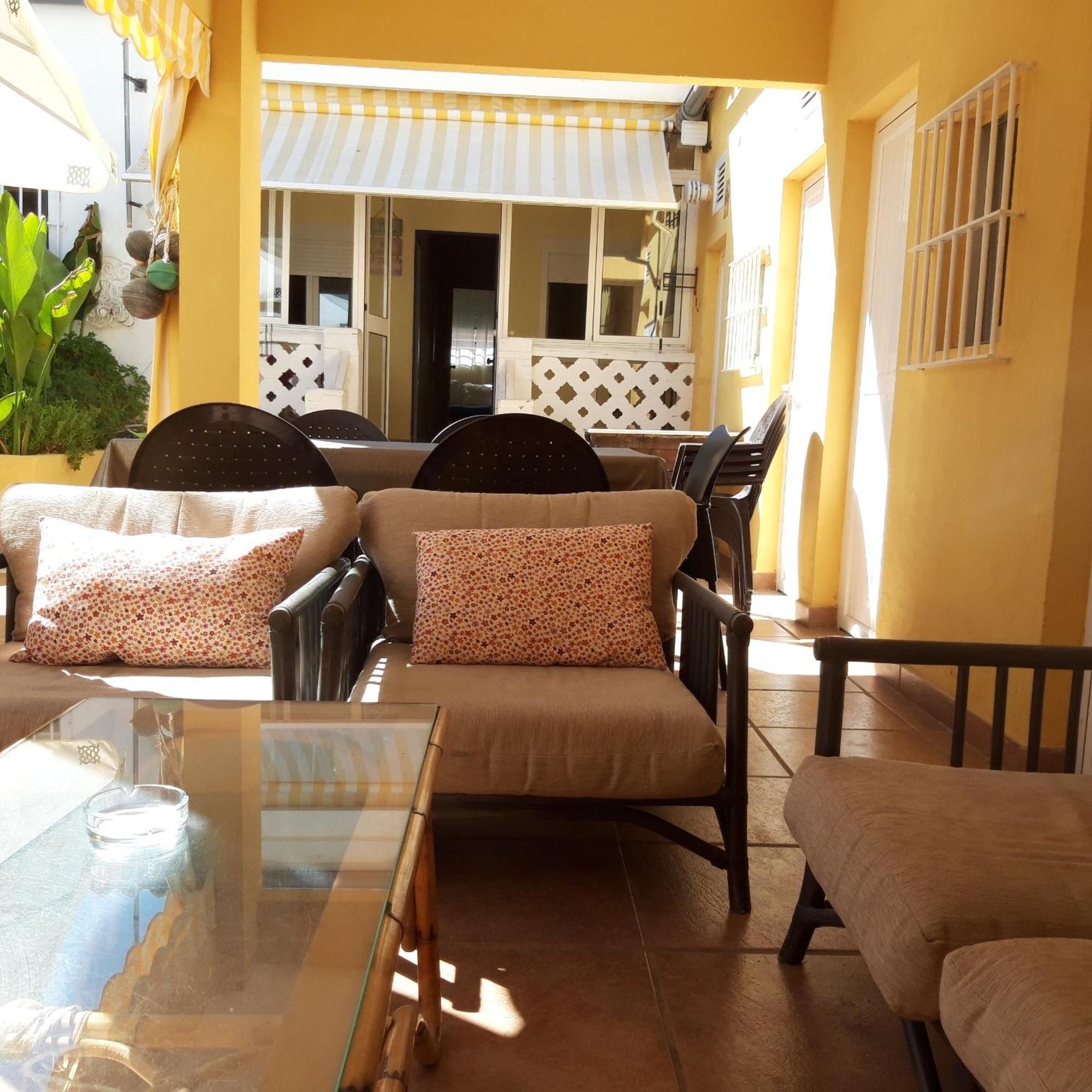 Casa A Pie De Playa, Con Patio. Zona Miramar. Villa Punta Umbría Buitenkant foto